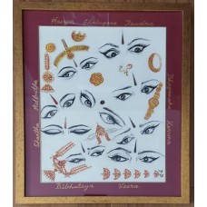 Navarasa with Dance Temple Jewellery Painting